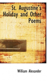 st augustines holiday and other poems_cover