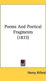 poems and poetical fragments_cover