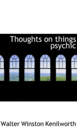 thoughts on things psychic_cover