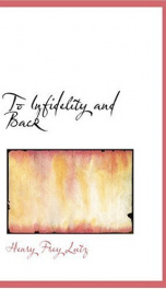 To Infidelity and Back_cover