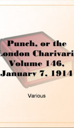 Punch, or the London Charivari, Volume 146, January 7, 1914_cover