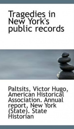 tragedies in new yorks public records_cover
