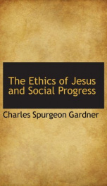 the ethics of jesus and social progress_cover