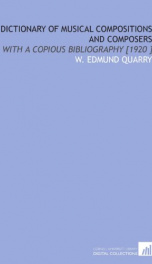 dictionary of musical compositions and composers with a copious bibliography_cover