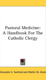 pastoral medicine a handbook for the catholic clergy_cover