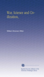 war science and civilization_cover