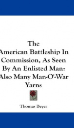 the american battleship in commission as seen by an enlisted man also many man_cover