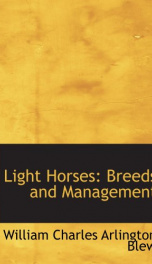 light horses breeds and management_cover