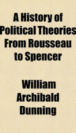 a history of political theories from rousseau to spencer_cover
