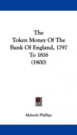 the token money of the bank of england 1797 to 1816_cover