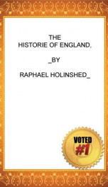 Chronicles (1 of 6): The Historie of England (1 of 8)_cover