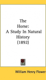 the horse a study in natural history_cover