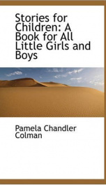 stories for children a book for all little girls and boys_cover