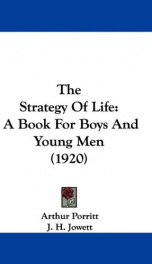 the strategy of life a book for boys and young men_cover