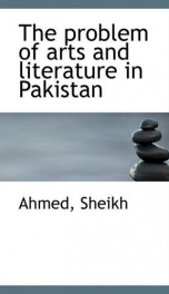 the problem of arts and literature in pakistan_cover