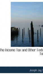 the income tax and other federal taxes_cover