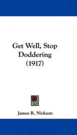 get well stop doddering_cover