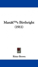 mans birthright_cover