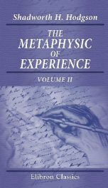 the metaphysic of experience volume 2_cover