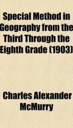 special method in geography from the third through the eighth grade_cover