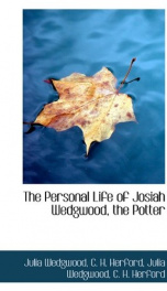 the personal life of josiah wedgwood the potter_cover
