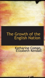 the growth of the english nation_cover