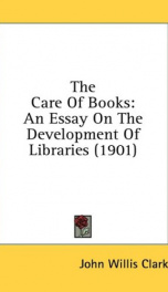 The Care of Books_cover