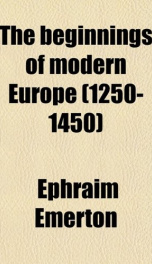the beginnings of modern europe 1250 1450_cover