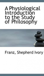 a physiological introduction to the study of philosophy_cover