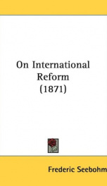 on international reform_cover