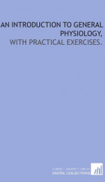 an introduction to general physiology with practical exercises_cover