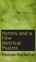 hymns and a few metrical psalms_cover