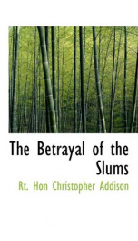 the betrayal of the slums_cover
