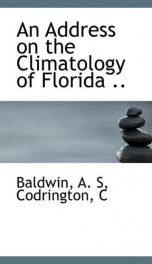 an address on the climatology of florida_cover
