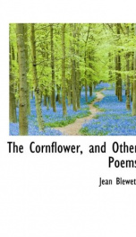 the cornflower and other poems_cover