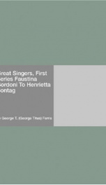Great Singers, First Series_cover