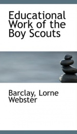 Educational Work of the Boy Scouts_cover