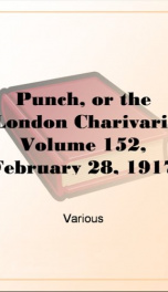 Punch, or the London Charivari, Volume 152, February 28, 1917_cover