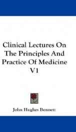 clinical lectures on the principles and practice of medicine_cover