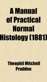 a manual of practical normal histology_cover