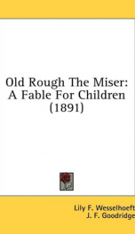 old rough the miser a fable for children_cover