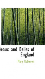 Beaux and Belles of England_cover