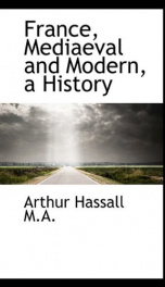 france mediaeval and modern a history_cover