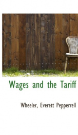 wages and the tariff_cover