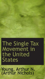 the single tax movement in the united states_cover