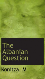 the albanian question_cover
