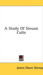 a study of siouan cults_cover