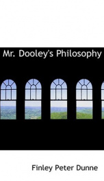 Mr. Dooley's Philosophy_cover