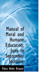 manual of moral and humane education june to september inclusive_cover