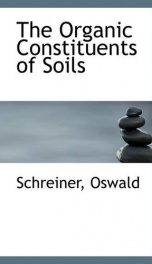 the organic constituents of soils_cover